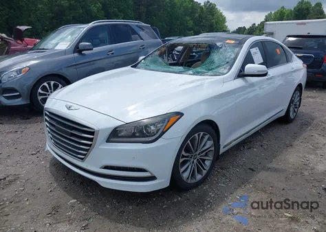2015 Hyundai Genesis 3.8 from USA, damaged, VIN KMHGN4JEXFU070975